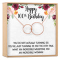 100th Birthday Gift Necklace by Dear Ava