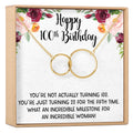 100th Birthday Gift Necklace by Dear Ava