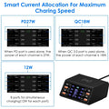 100W USB Charging Station 8-Port Charging Hub by DailySale