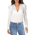 Danielle Bernstein Deep V-Neck Bodysuit ,Size Small by Vanessa Jane