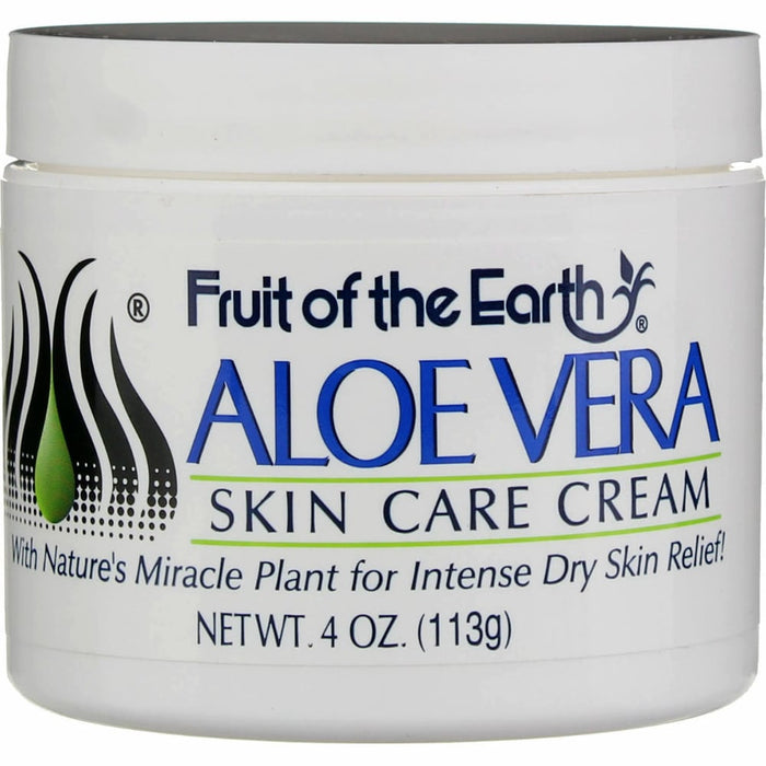 Fruit of the Earth Aloe Vera Skin Care Cream, 4 Oz by Pasteur Pharmacy