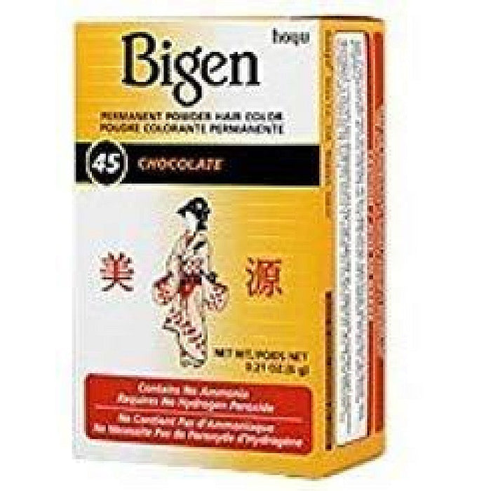 Bigen Permanent Powder Hair Color #45 Chocolate -pc by Pasteur Pharmacy