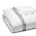 Hudson Park Collection 500TC Embroidered Geo Duvet Cover by Vanessa Jane