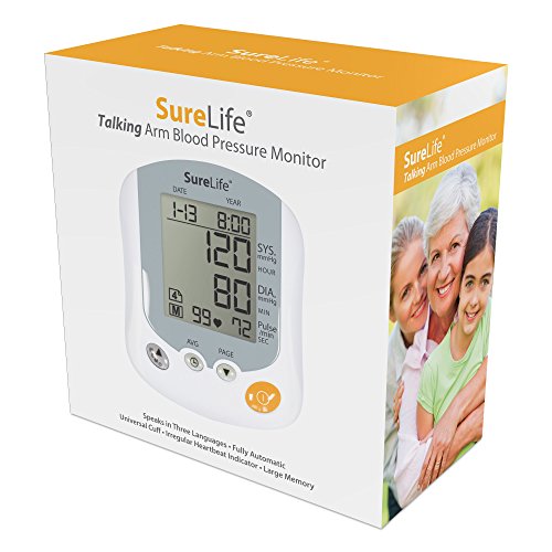 SureLife Talking Blood Pressure Monitor W/ Universal Cuff 860214 by Pasteur Pharmacy