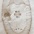 graphic bodysuit | mom you got this by Finn + Emma