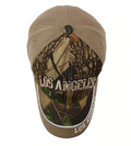 Los Angeles Camo 3D Embroidered Baseball Cap, Hat by Vanessa Jane