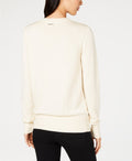 MICHAEL Michael Kors Womens Lace-Up Crewneck Pullover Sweater Size Large by Vanessa Jane