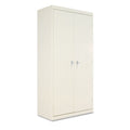 Alera Assembled 72" High Heavy-Duty Welded Storage Cabinet, Four Adjustable Shelves, 36w x 18d, Putty