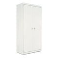 Alera Assembled 72" High Heavy-Duty Welded Storage Cabinet, Four Adjustable Shelves, 36w x 18d, Light Gray