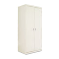 Alera Assembled 78" High Heavy-Duty Welded Storage Cabinet, Four Adjustable Shelves, 36w x 24d, Putty