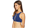 Roxy Womens Solid Softly Love Full Crop Bikini Top by Vanessa Jane