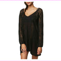 ONeill Women S Black Kasia Cover-up Dress by Vanessa Jane