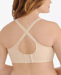Vanity Fair Full-Figure Wireless Sports Bra 71500 - Damask Neutral by Vanessa Jane