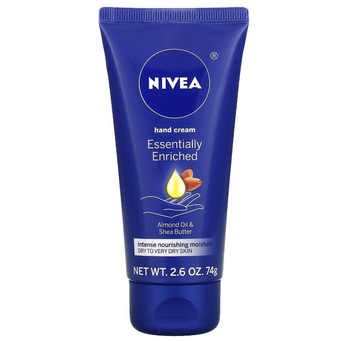 Nivea Essentially Enriched Hand Cream, Almond Oil Shea Butter, 2.6 Oz by Pasteur Pharmacy