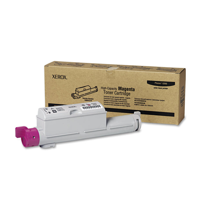 Xerox 106R01219 High-Yield Toner, 12,000 Page-Yield, Magenta