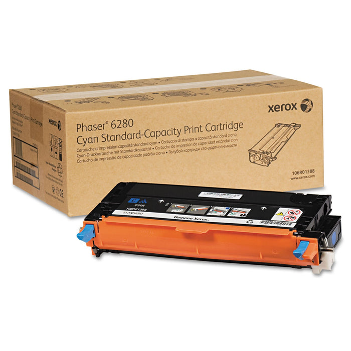 Xerox 106R01388 Toner, 2,200 Page-Yield, Cyan