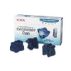 Xerox 108R00723 Solid Ink Stick, 3,400 Page-Yield, Cyan, 3/Box