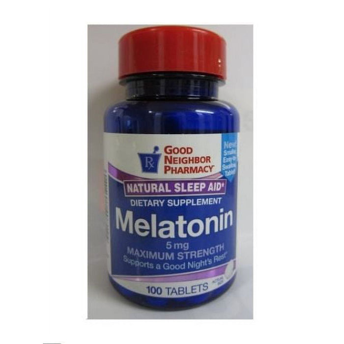GNP Melatonin 5 Mg Tab 100 by Pasteur Pharmacy