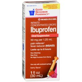 G.n.p. Ibuprofen Infant’s Berry, 1 Oz by Pasteur Pharmacy