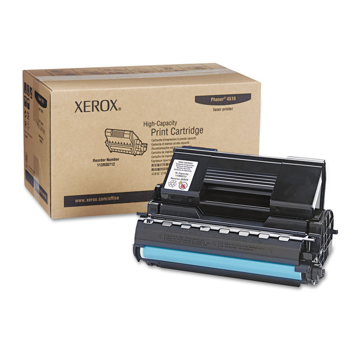 Xerox 113R00712 High-Yield Toner, 19,000 Page-Yield, Black