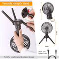 10400 mAh Portable Camping Fan by DailySale