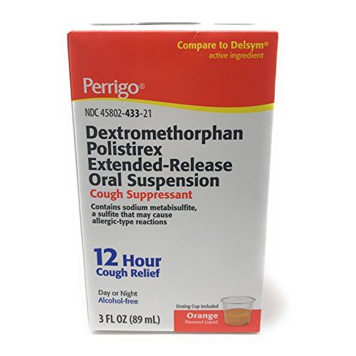 Perrigo Dextromethorphan Polistirex ER Oral Suspension, 3 Oz by Pasteur Pharmacy
