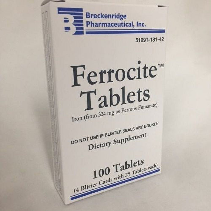 Ferrocite Tb 324Mg 100 by Pasteur Pharmacy