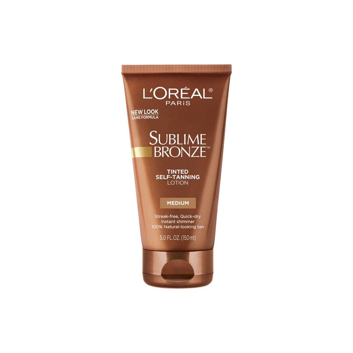 L'Oreal Paris Sublime Bronze Tinted Self-Tanning Lotion, Medium Natural Tan, 5.0 Fl Oz by Pasteur Pharmacy