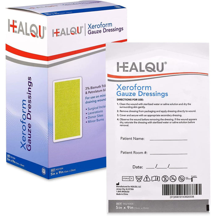 Xeroform 5 X 9 Petrolatum Gauze Dressings 50 Ct by Pasteur Pharmacy