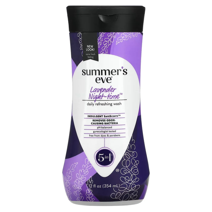Summer's Eve Lavender Night Time Cleansing Wash For Sensitive Skin ( Discontinued ) by Pasteur Pharmacy