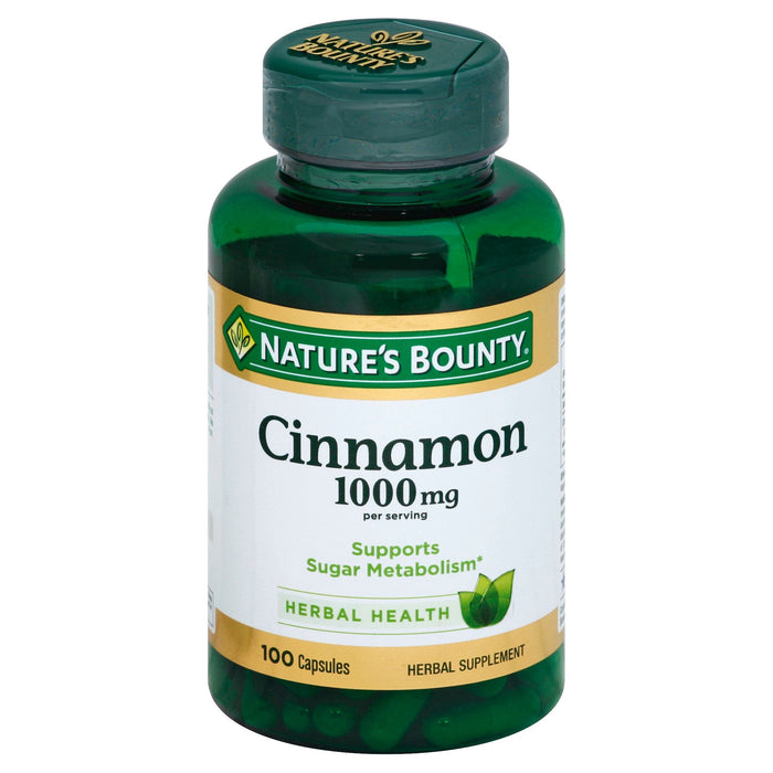 Nature's Bounty Cinnamon, 1500 Mg, Capsules by Pasteur Pharmacy