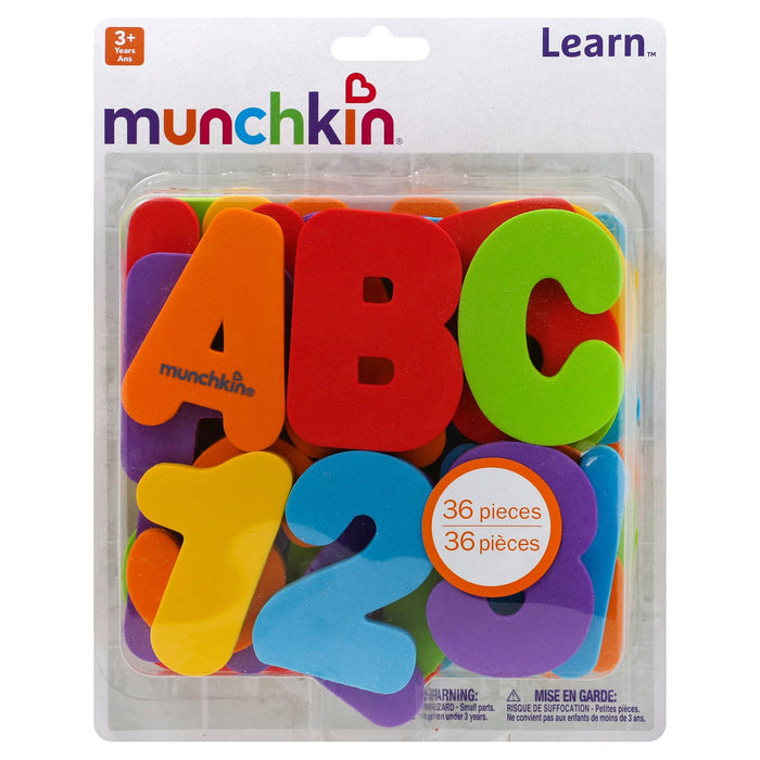 Munchkin Learn Bath Letters & Numbers – 36 Piece Set by Pasteur Pharmacy