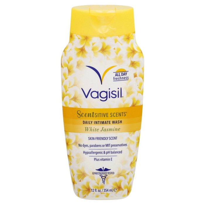 Vagisil Scentsitive Scents White Jasmine Daily Intimate Wash 12 Fl Oz by Pasteur Pharmacy