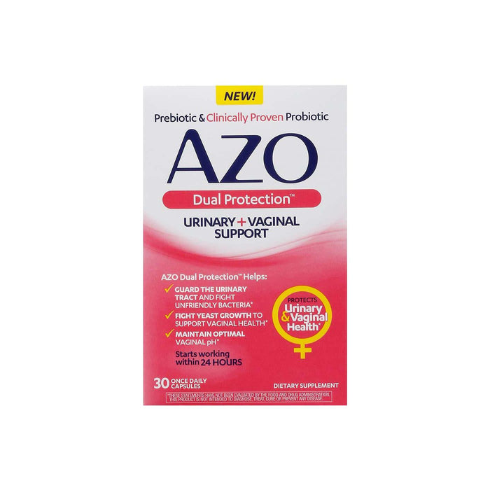 Azo Urinary + Vaginal Support - Capsules - Dual Protection by Pasteur Pharmacy