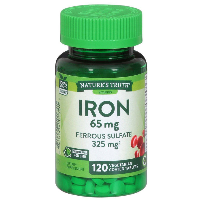 Nature's Truth Iron 65 Mg Ferrous Sulfate Coated Tablets by Pasteur Pharmacy