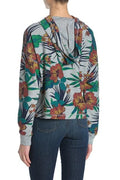 Pretty Rebel women's Good Vibes Tropical Hoodie, Size Small by Vanessa Jane