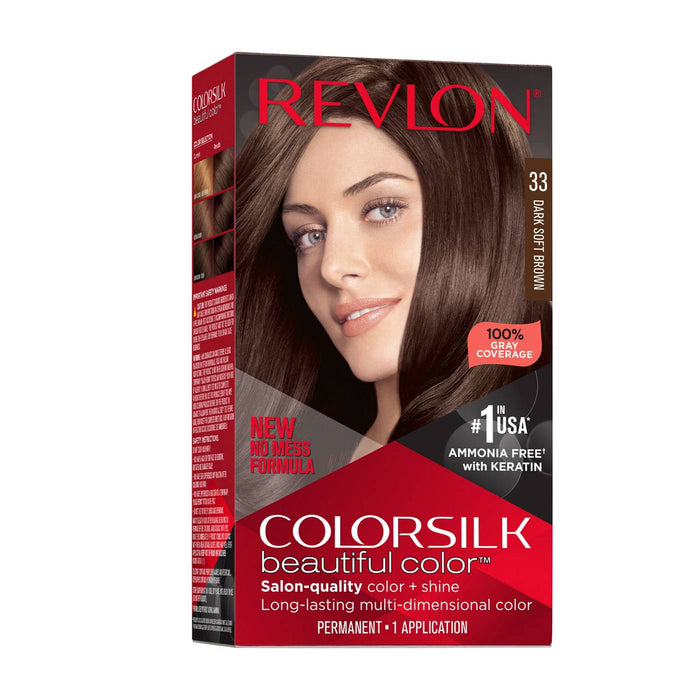 Revlon Hair Color, Permanent, Dark Soft Brown 30 by Pasteur Pharmacy