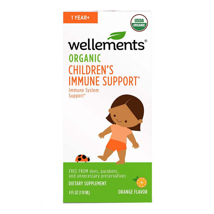 Wellements Organic Children's Immune Support - Orange by Pasteur Pharmacy