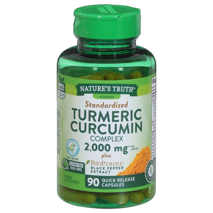 Nature's Truth Standardized Turmeric Curcumin Complex 2000 Mg 90Ct by Pasteur Pharmacy
