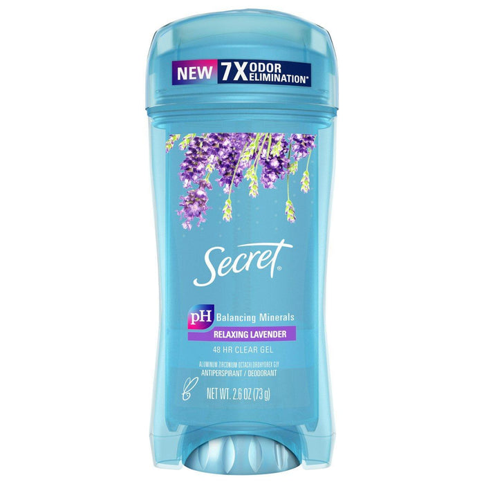 Secret Women's Fresh Clear Gel Antiperspirant And Deodorant - Relaxing Lavender, 2.6 Oz by Pasteur Pharmacy