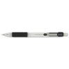 Zebra Z-Grip Mechanical Pencil, 0.7 mm, HB (#2.5), Black Lead, Clear/Black Grip Barrel, Dozen