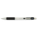 Zebra Z-Grip Mechanical Pencil, 0.7 mm, HB (#2.5), Black Lead, Clear/Black Grip Barrel, Dozen