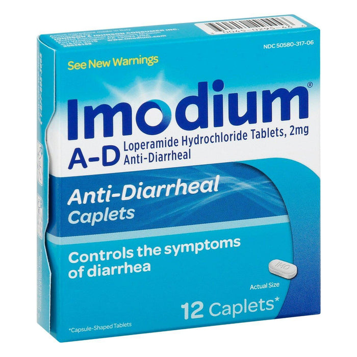 Imodium A-D Caplets - 12ct by Pasteur Pharmacy