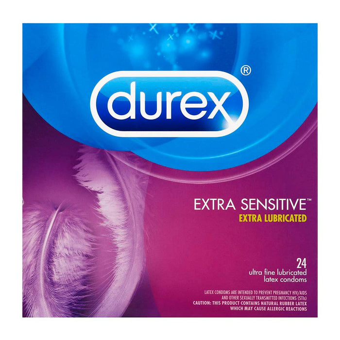 Durex Extra Sensitive Thin Condoms 24Ct by Pasteur Pharmacy