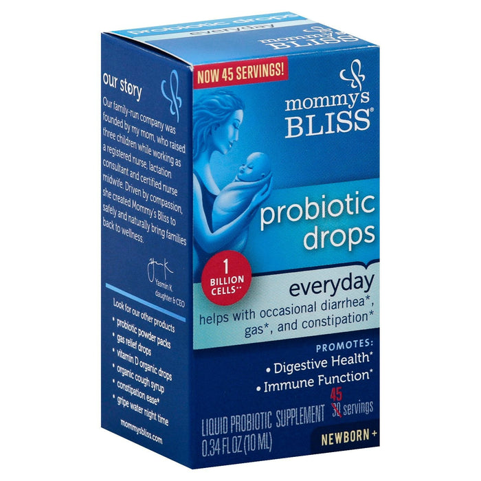 Mommy's Bliss Baby Probiotic Everyday - 0.34 Fl Oz/45 Servings by Pasteur Pharmacy
