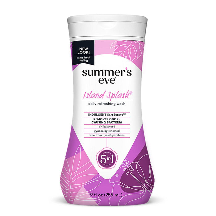 Summer's Eve 5 In 1 For Sensitive Skin Island Splash Cleansing Wash 9 Oz by Pasteur Pharmacy