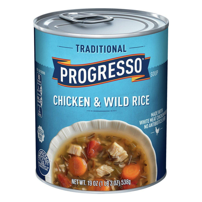 Progresso Gluten Free Traditional Chicken & Wild Rice Soup - 19oz by Pasteur Pharmacy