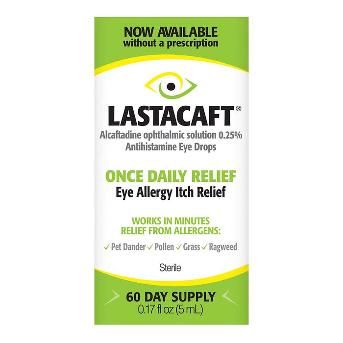 Lastacaft Eye Allergy Itch Relief 0.17 Fl Oz by Pasteur Pharmacy