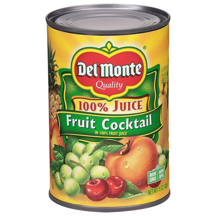 Del Monte Fruit Cocktail In 100% Real Juice - 15oz by Pasteur Pharmacy