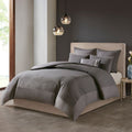 Hanae King Cotton Blend Yarn Dyed 3 Piece Comforter Set - N Natori NS10-3250 by Vanessa Jane